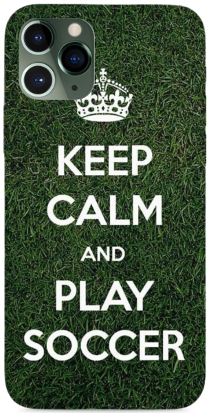 Keep calm and play soccer