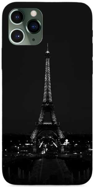 Dark aesthetic Eiffel tower