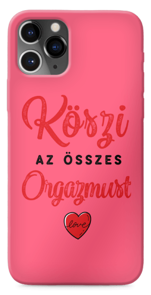 Köszi az összes orgazmust - rózsaszín