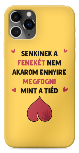 senkinek a fenekét - sárga