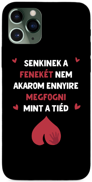 senkinek a fenekét - fekete