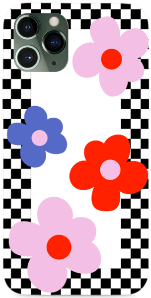 Checkerd flowers - Átlátszó