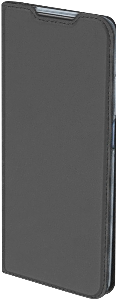 Huawei Mate 10 Lite oldalra nyíló flipes bőrtok elől-hátul mágneses szürke