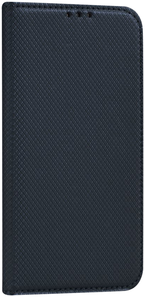 Oppo A53 2020 oldalra nyíló flipes bőrtok rombusz mintás  fekete