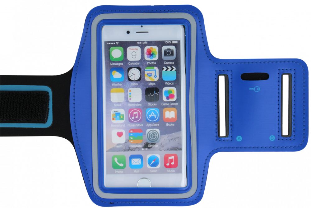 Huawei Mate 10 Lite sport tok univerzális, karra rögzíthető kék