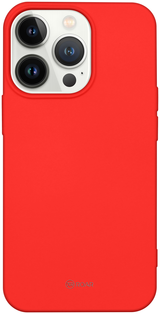Apple iPhone 13 Pro szilikon tok gyári ROAR piros