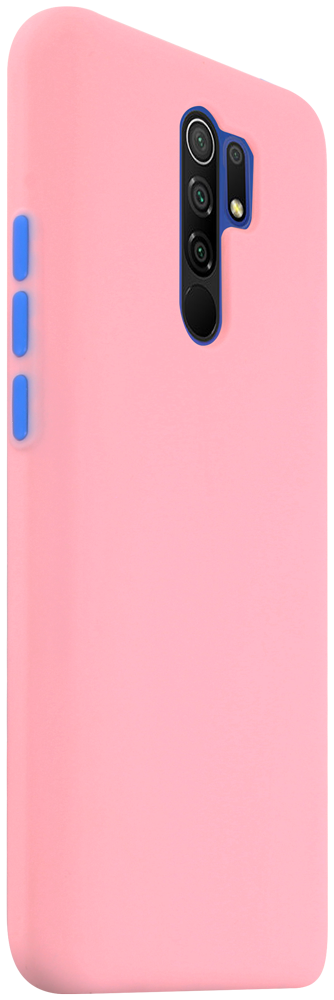 Xiaomi Redmi 9 szilikon tok babarózsaszín