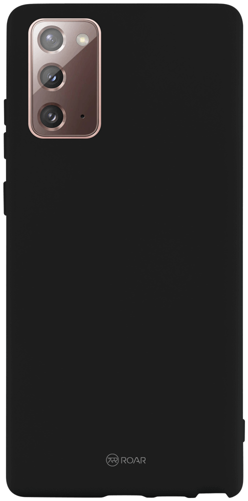 Samsung Galaxy Note 20 (SM-N980F) szilikon tok gyári ROAR fekete
