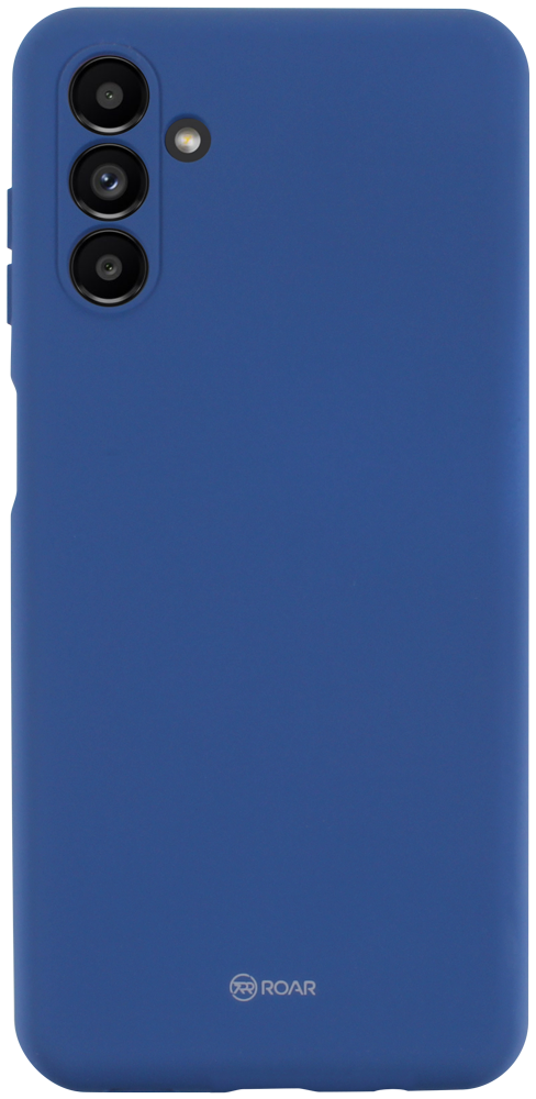 Samsung Galaxy A04s (SM-A047F) szilikon tok gyári ROAR kameravédővel sötétkék