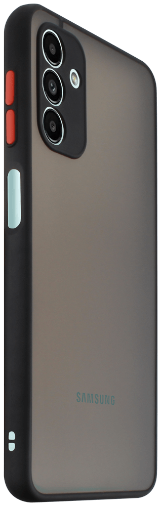 Samsung Galaxy A04s (SM-A047F) kemény hátlap Vennus Button Bumper fekete