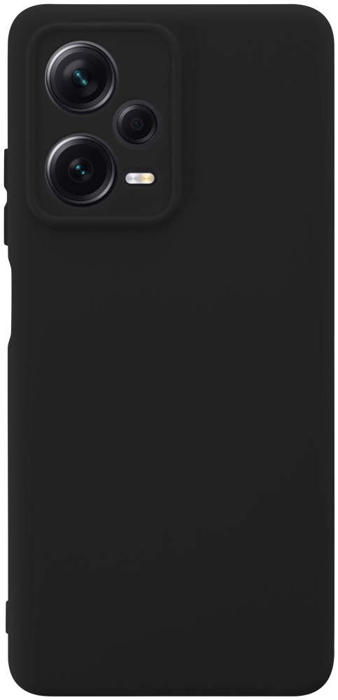 Xiaomi Redmi Note 12 Pro Plus 5G szilikon tok kameravédővel matt fekete
