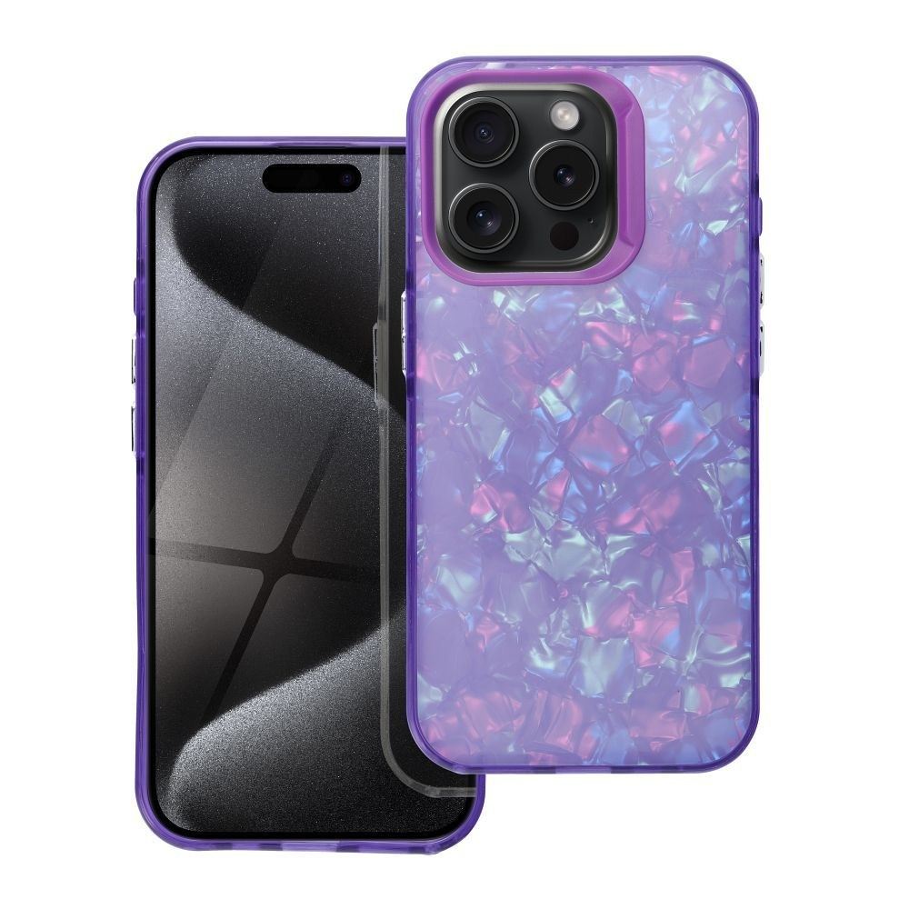 TUTTI FRUTTI tok iPhone 12/ 12 Pro-hoz, lila - Stílusos és Tartós Védelem