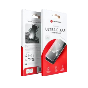 Forcell Ultra Clear edzett üvegfólia - Iphone 12 / Iphone 12 Pro (fekete)