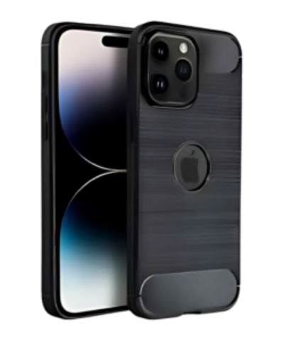 CARBON Tok iPhone 14 Pro Max-hoz – Fekete Elegancia és Megbízható Védelem