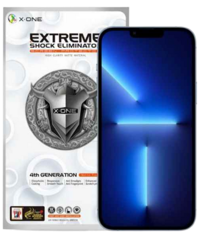 X-ONE Extreme Shock Eliminator 4th Gen. (Matt Sorozat) – iPhone 13 Pro Max/14 Plus Készülékhez