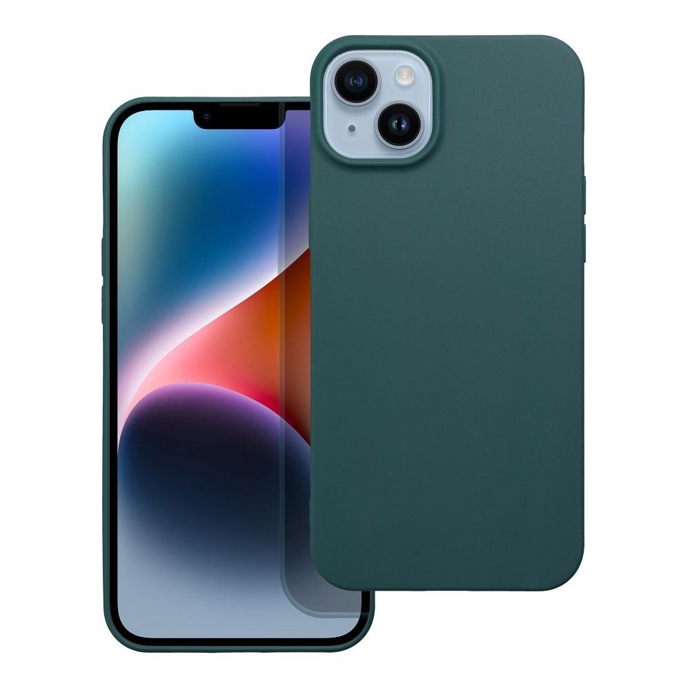 Matt tok iPhone 13 Pro-hoz sötétzöld színben